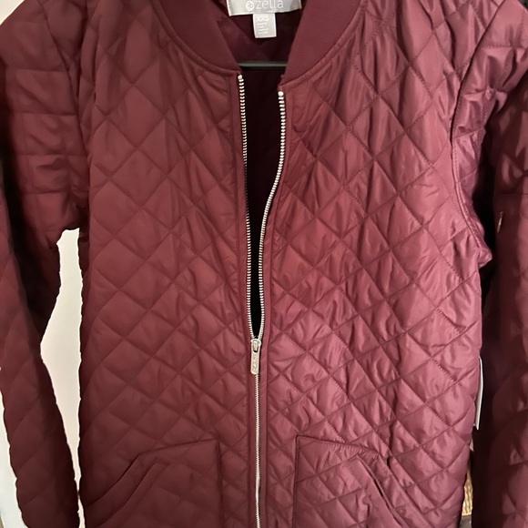 Jacket - Burgundy - Picture 3 of 4